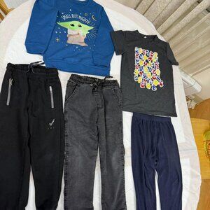 Bulk of Clothes for Boy 6 years old lot of 5 pcs